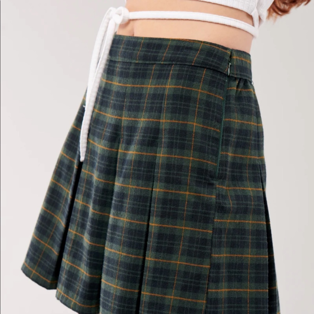 Emo goth SCHOOL GIRL PLAID Stripe MINI SKIRT NWT princess Polly hot topic